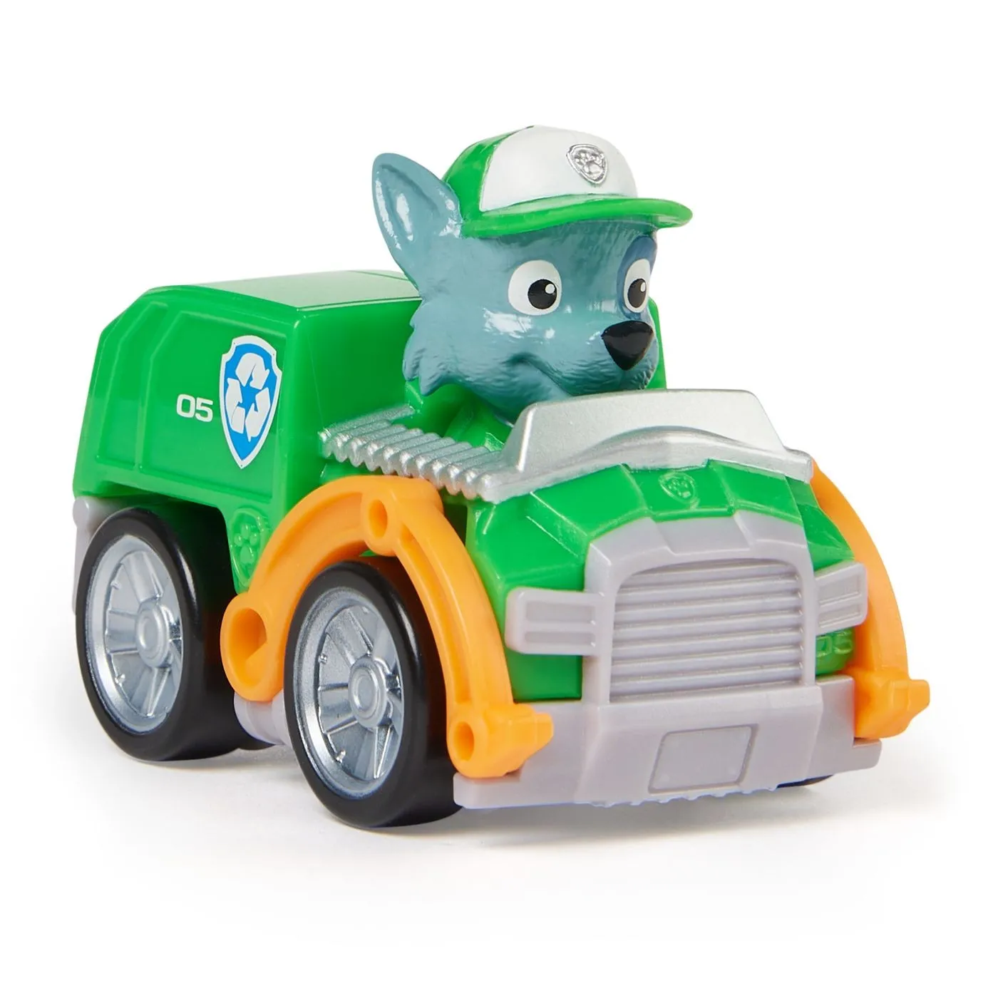 Vehicul Cu Figurina ROCKY Patrula Catelusilor Pup Squad Racers [2]
