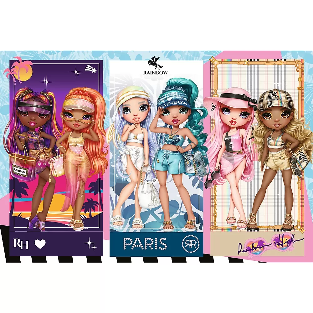 Puzzle Trefl 100 Rainbow High Papusile Deosebite [2]