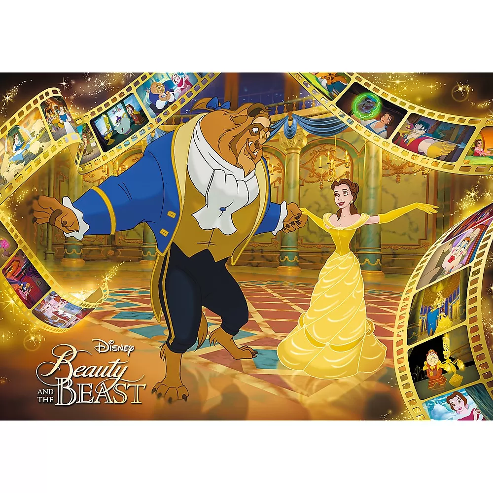 Puzzle Trefl 1000 Premium Plus Disney Princess Frumoasa Si Bestia [2]