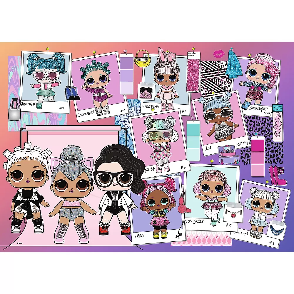 Puzzle Trefl 200 LOL Papusile Dragalase [2]
