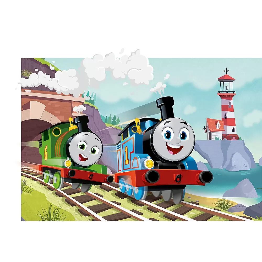 Puzzle Trefl 24 Maxi Thomas Tom Si Percy Pe Linii [2]