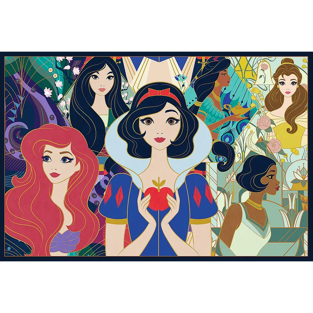 Puzzle Trefl 2x200 Disney Frumoasele Printese [3]