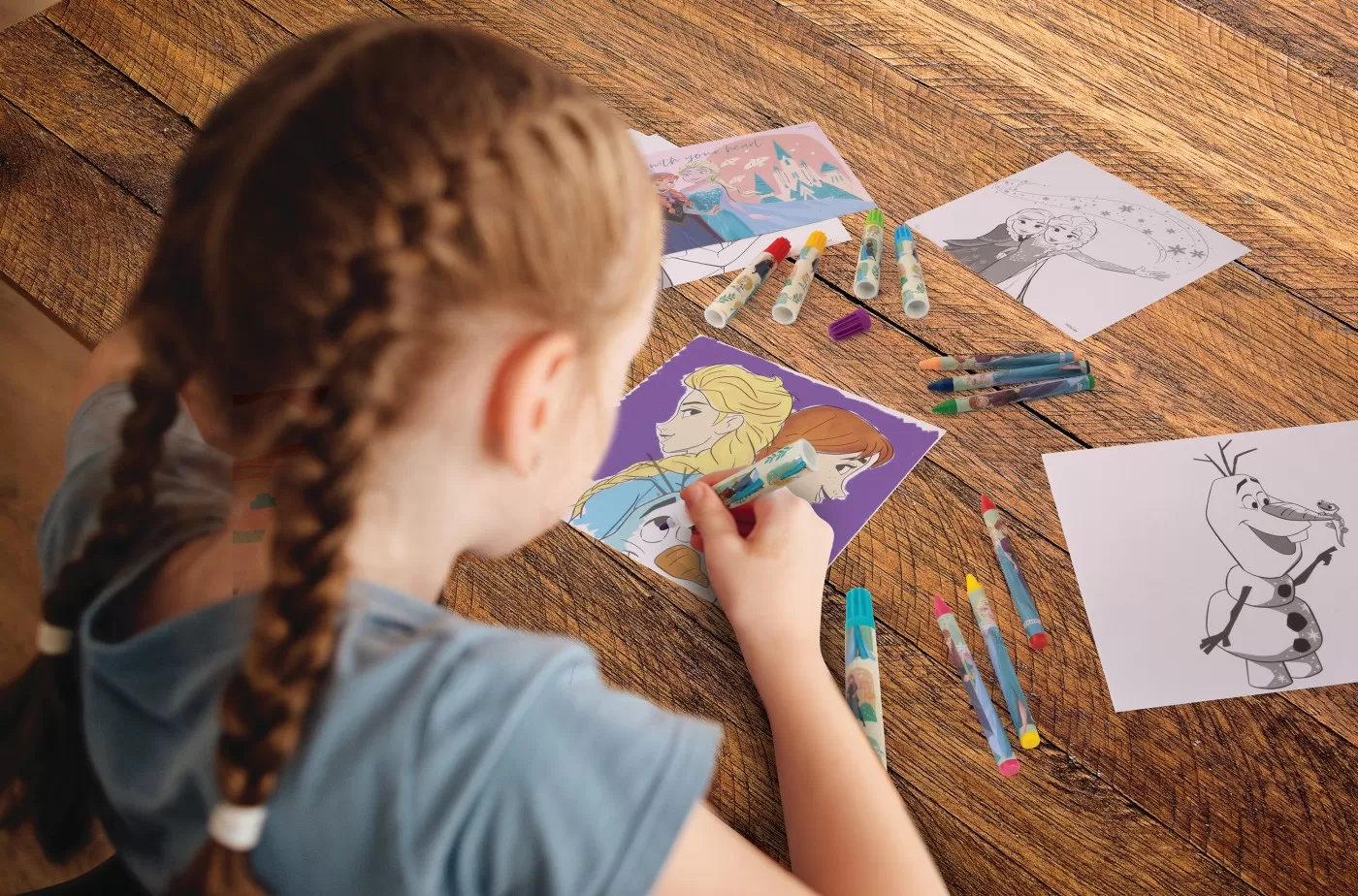 Set Pentru Desen In Rucsac Frozen [4]