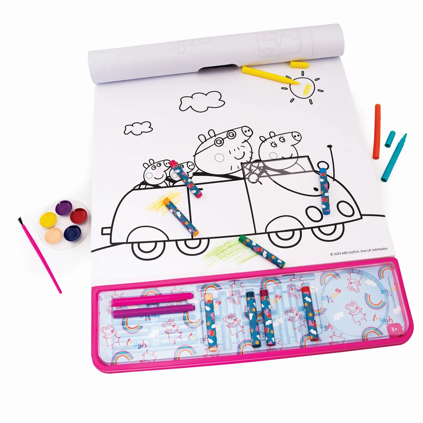 Set Pentru Desen 5in1 Giga Block Peppa Pig [2]