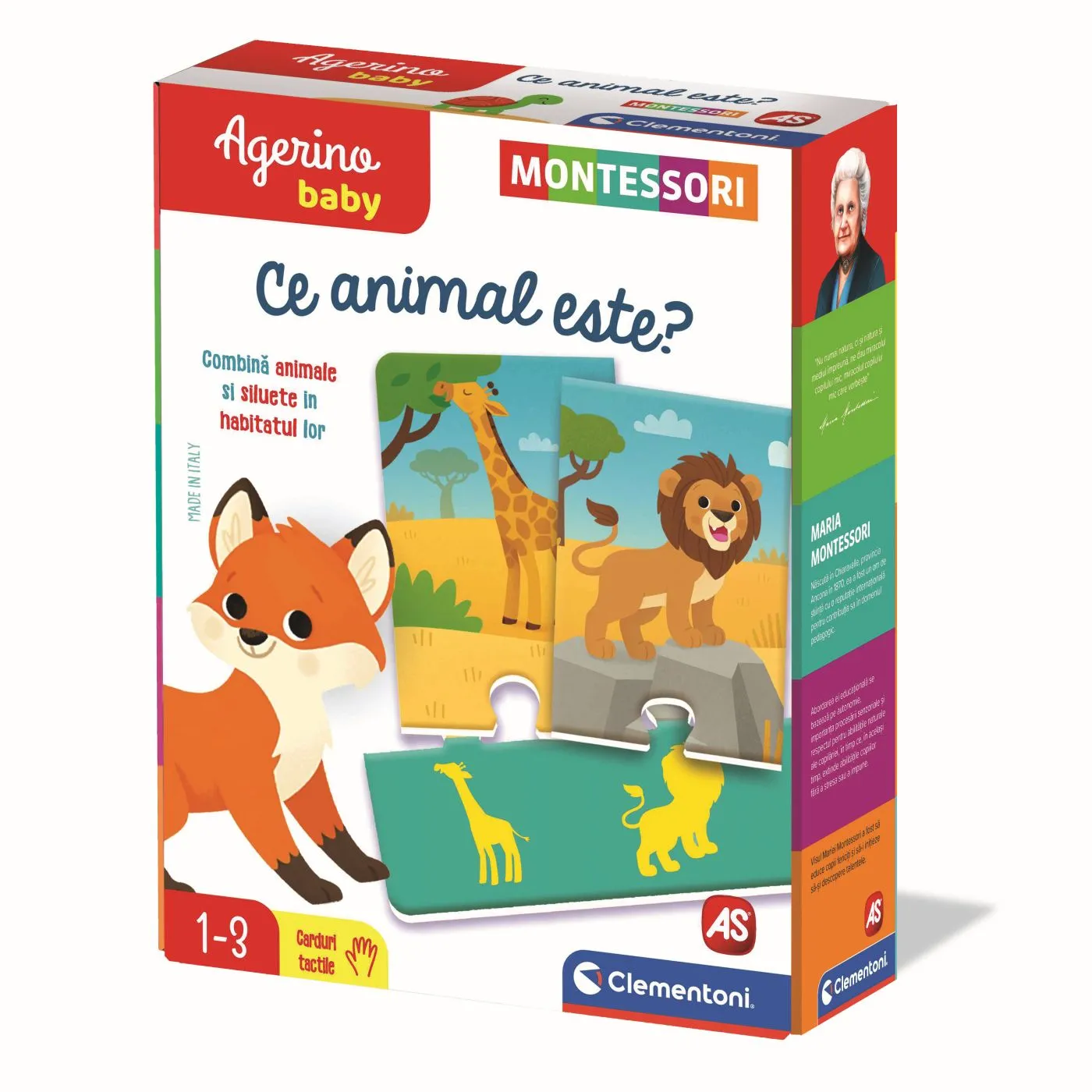 Jucarii Educative - Agerino Baby Montessori Ce Animal Este