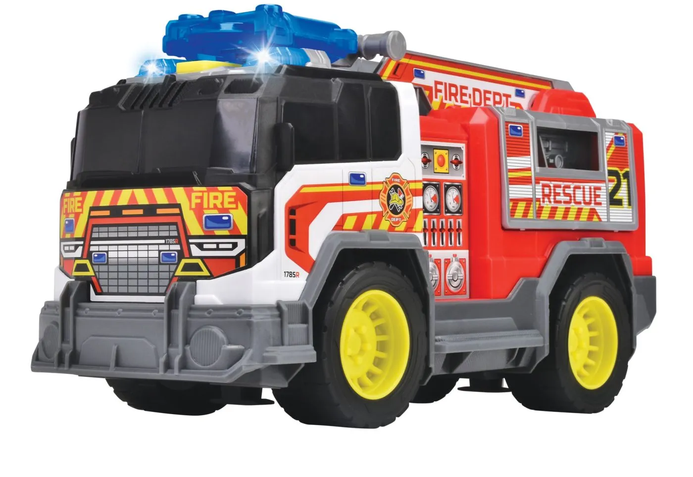 Dickie Fire Rescue Masina De Pompieri Cu Sunete Si Lumini 30cm, 3+ [1]