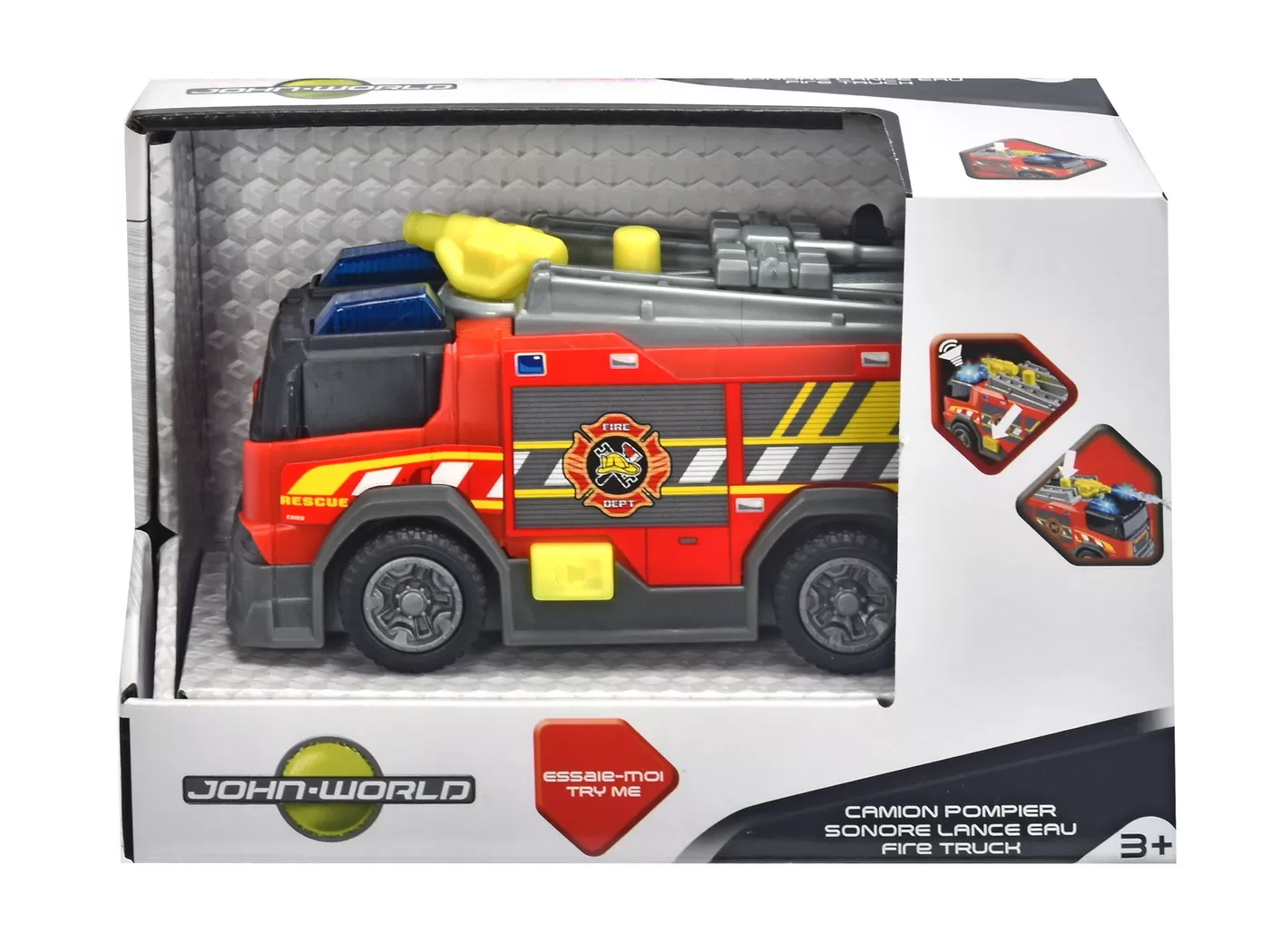 Masinute, Motociclete, Elicoptere, Avioane, Roboti - Masina De Pompieri 15cm Dickie