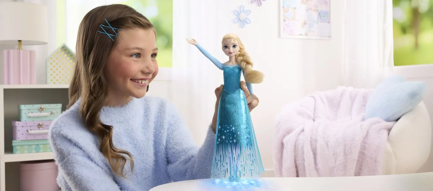 Papusa Elsa Cu Muzica Si Lumini Disney Frozen , 3+ [2]