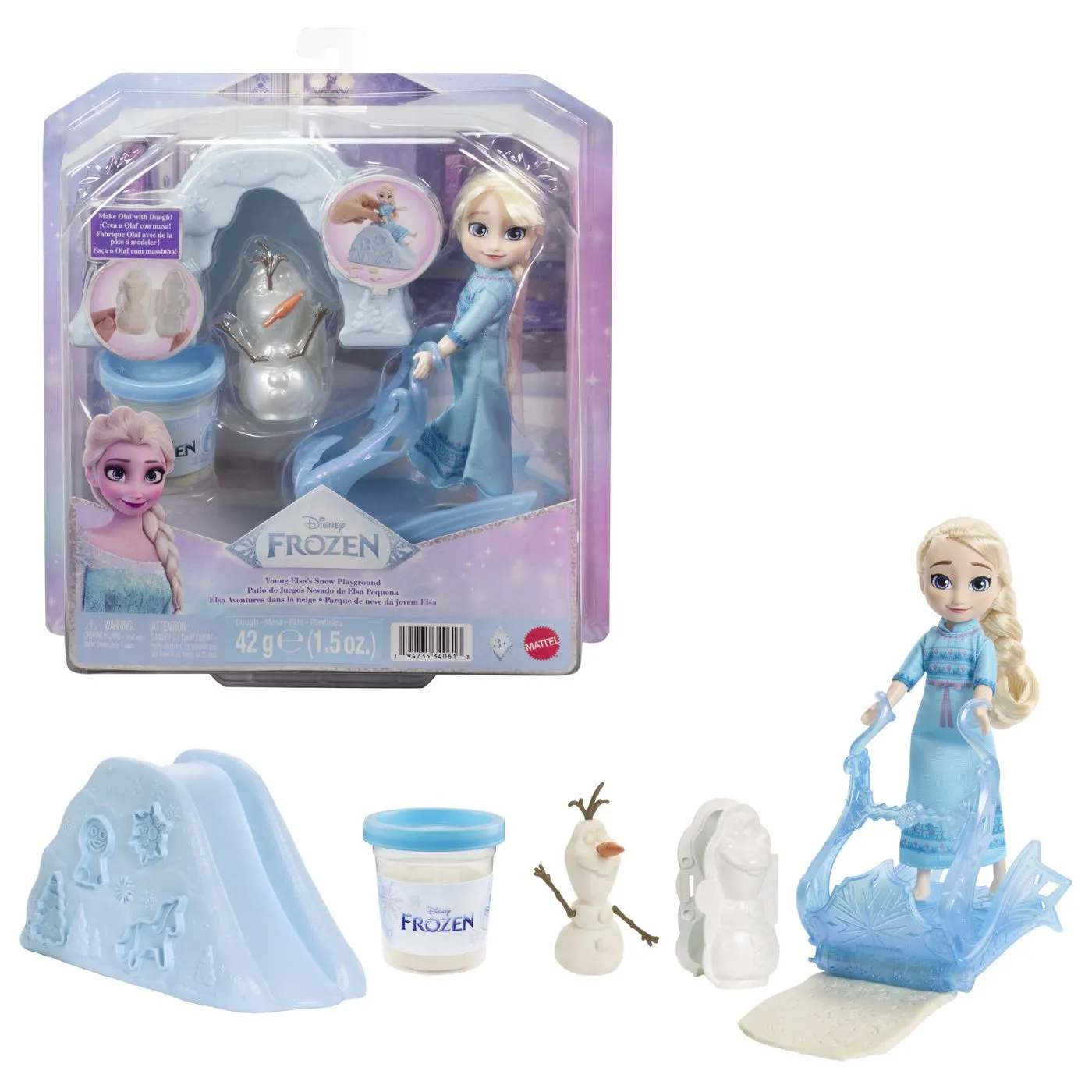Papusa Elsa Mica Set De Joaca In Zapada Disney Frozen, 3+ [7]
