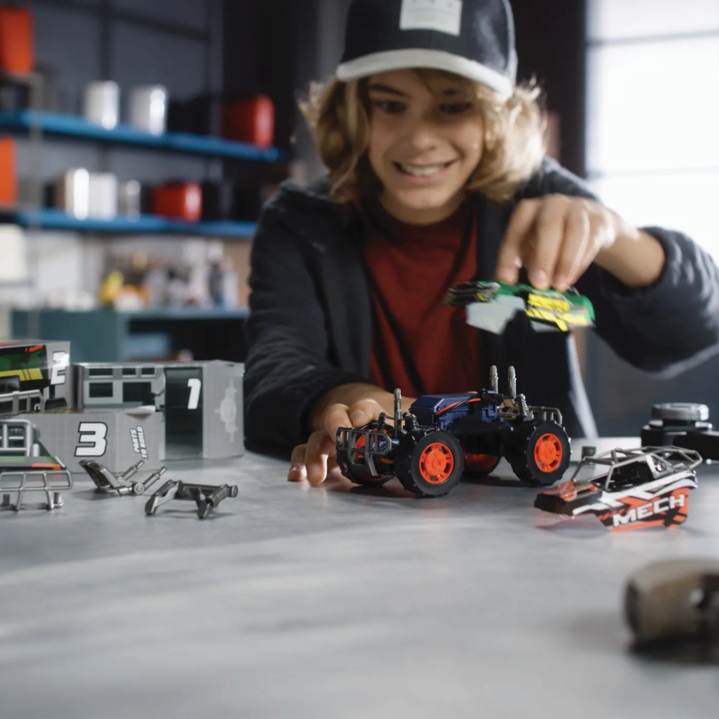 Exost Build 2 Drive Deluxe Masinuta RC Construibila [3]