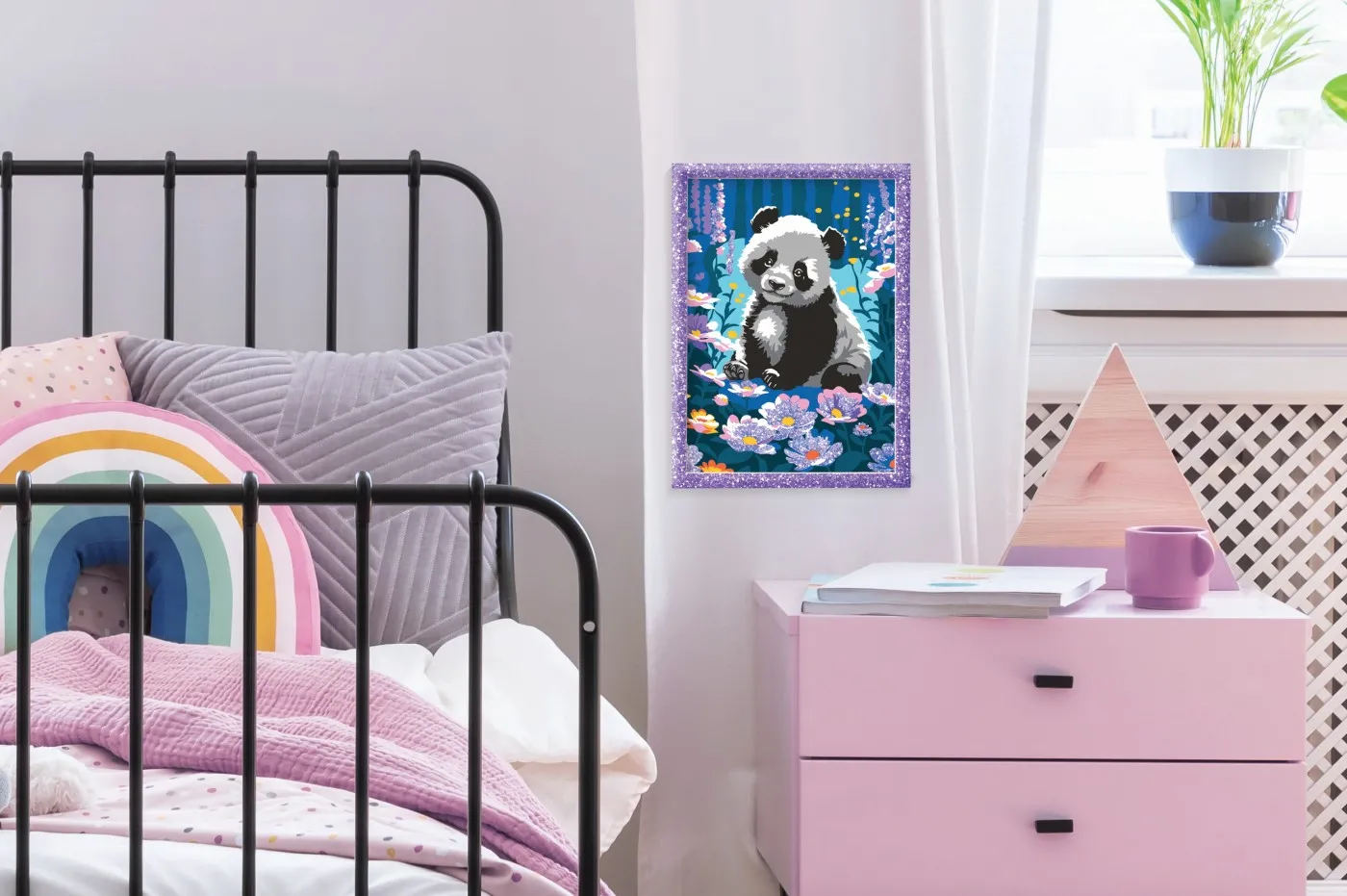 Picteaza si Inrameaza Panda Visator Happi Hobbi [3]