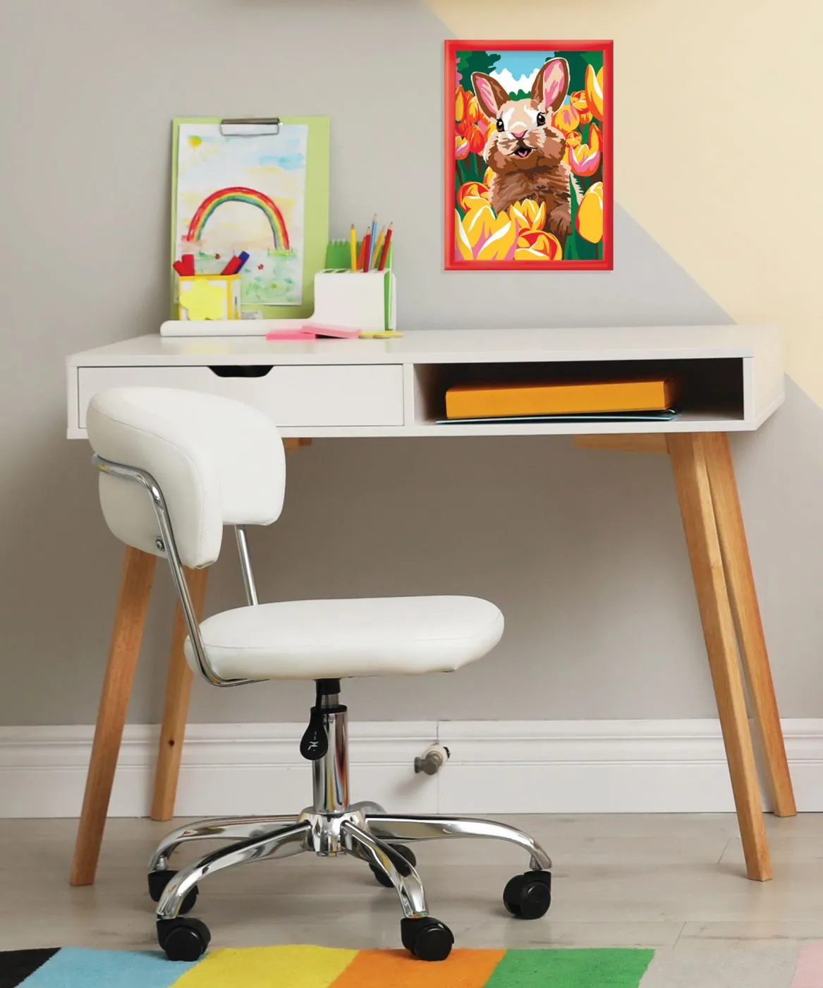 Picteaza si Inrameaza Iepuras Vesel Happi Hobbi [5]