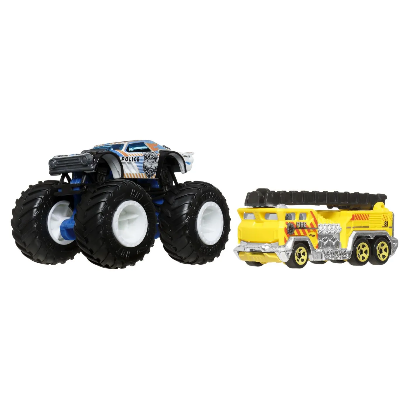 Hot Wheels Monster Truck Si Masinuta Metalica Night Shifter [1]