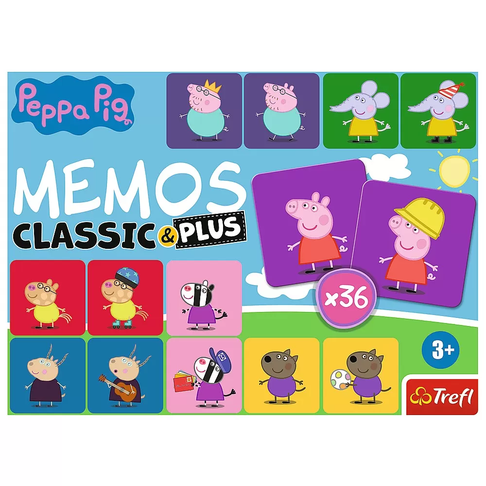 Joc Memos Classic Plus Peppa Pig [4]