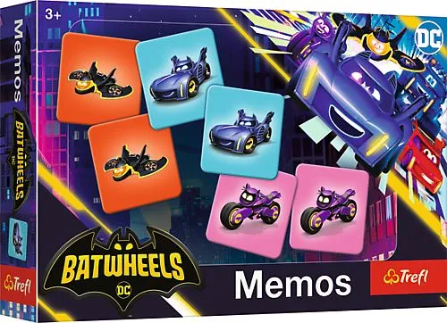Puzzle- uri - Joc MEMOS Mini Batwheels