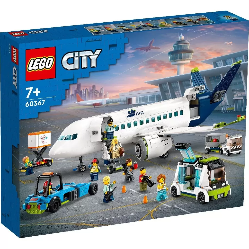 Lego - LEGO CITY Avion De Pasageri 60367