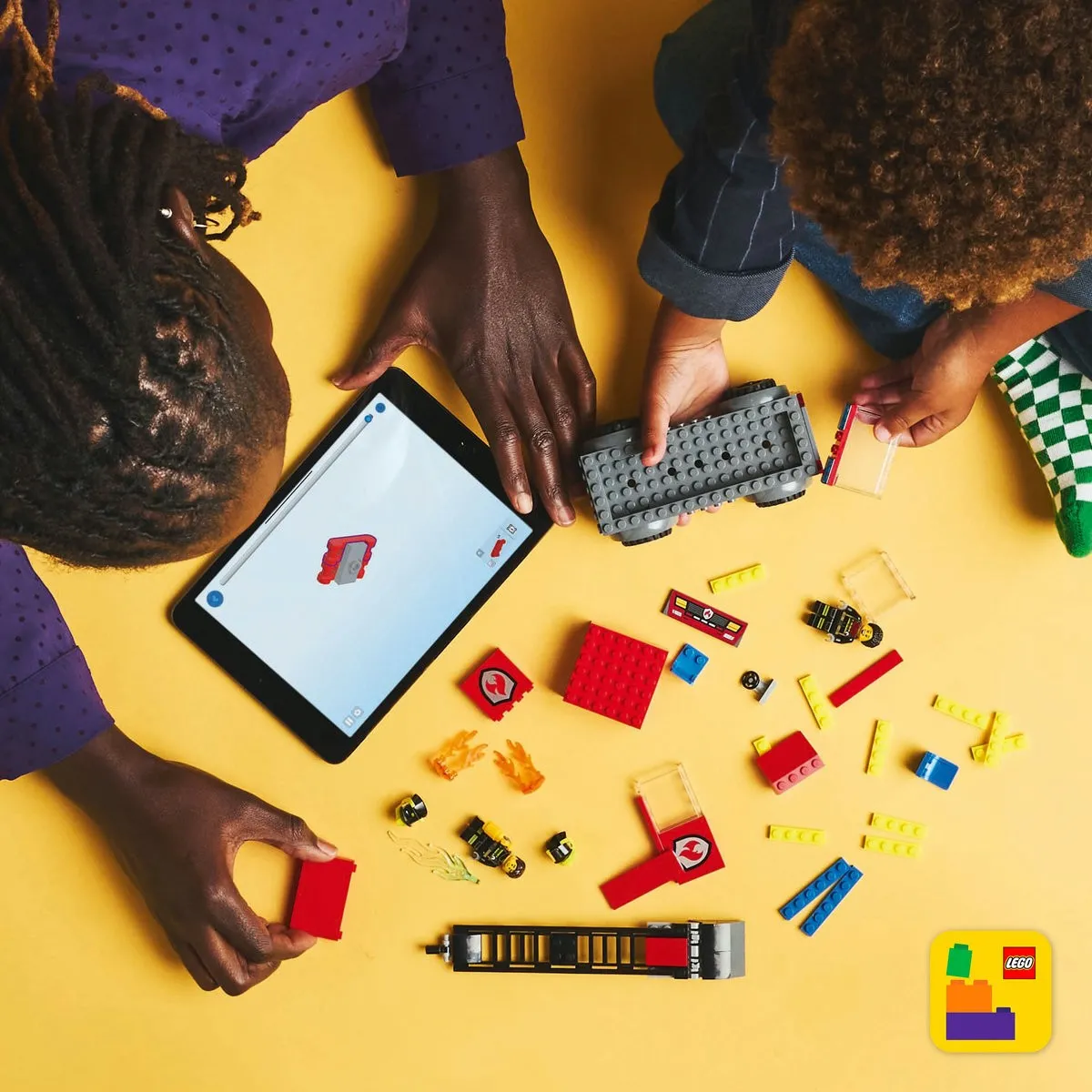 LEGO CITY Camion De Pompieri Cu Scara 60463 [5]