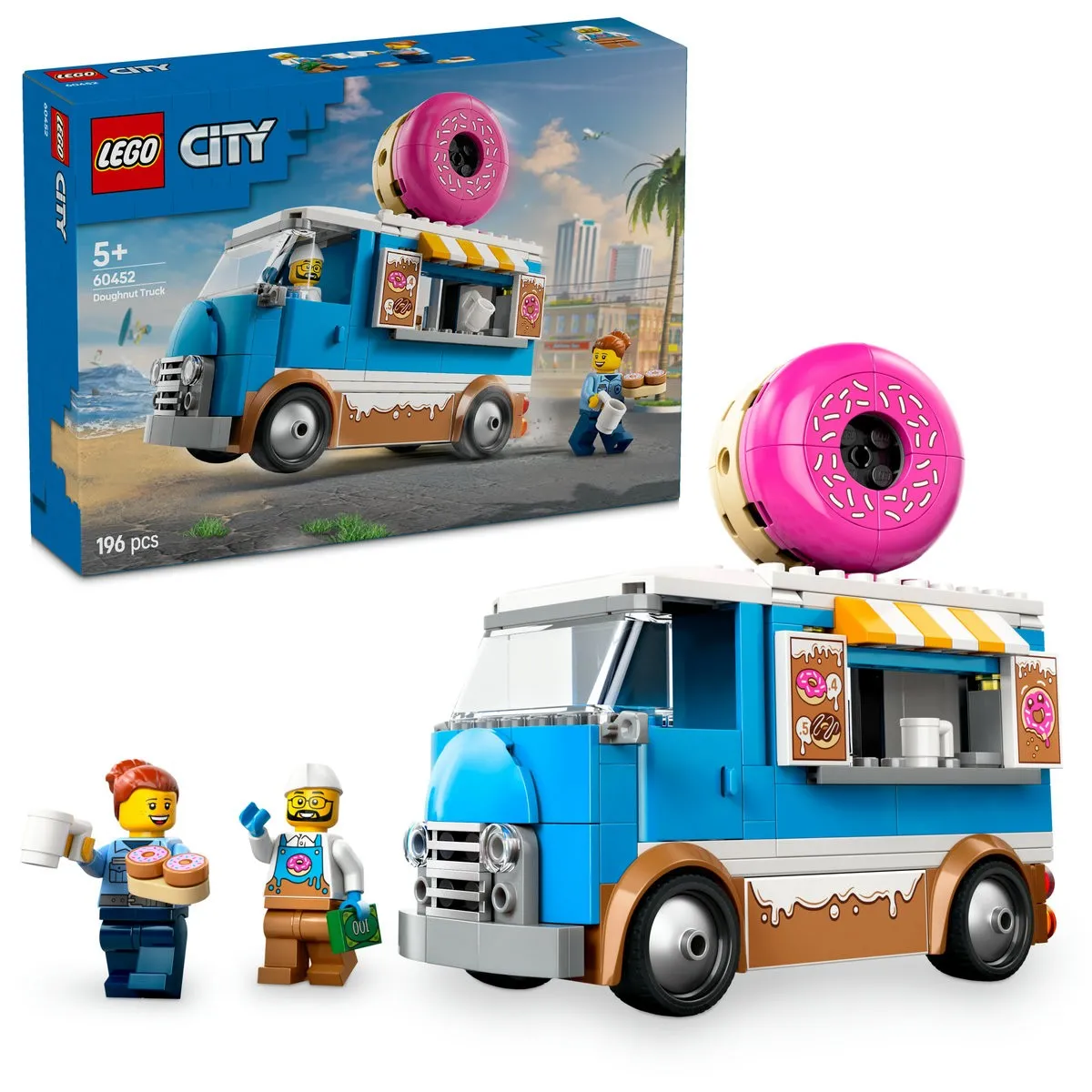 LEGO CITY Furgoneta De Gogosi 60452 [8]