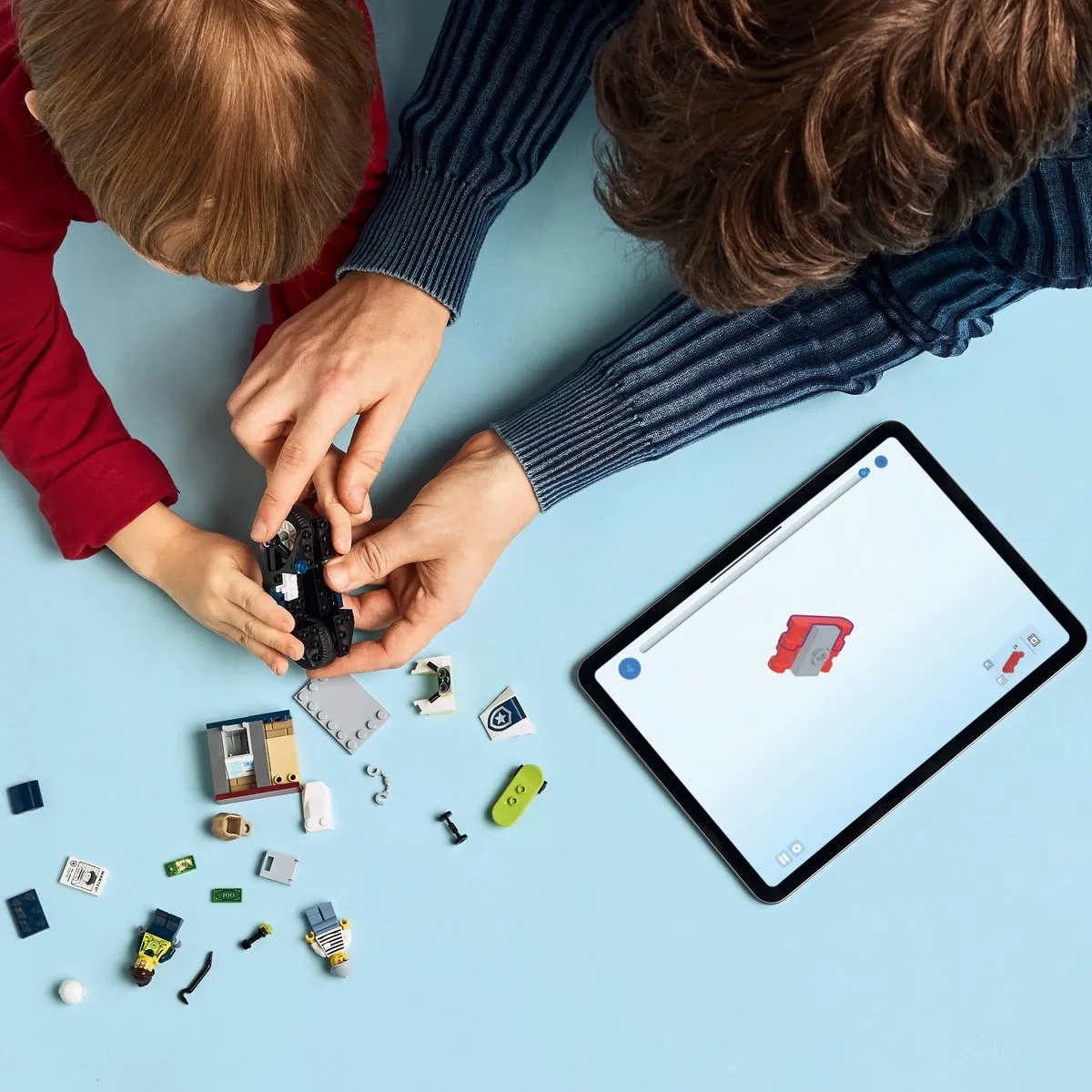 Lego City Urmarire Cu Motocicleta De Politie 60455 [3]