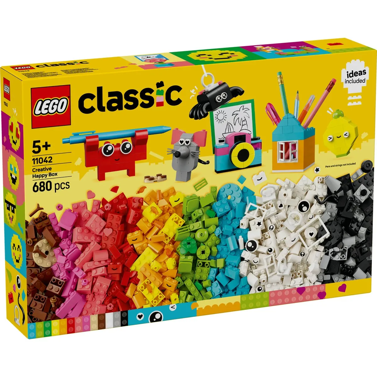Lego - LEGO CLASSIC Cutia Creativitatii Si a Veseliei 11042