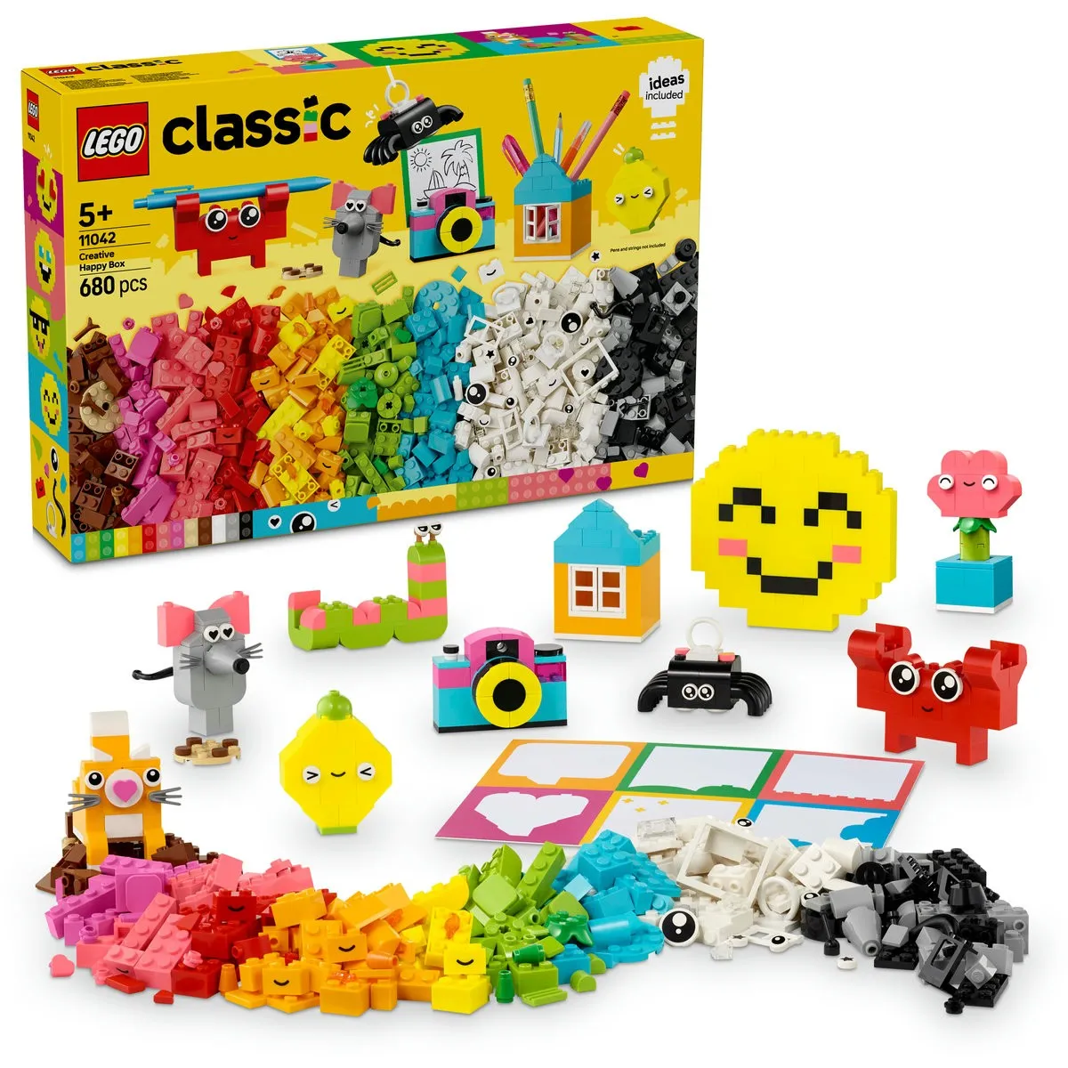 LEGO CLASSIC Cutia Creativitatii Si a Veseliei 11042 [7]