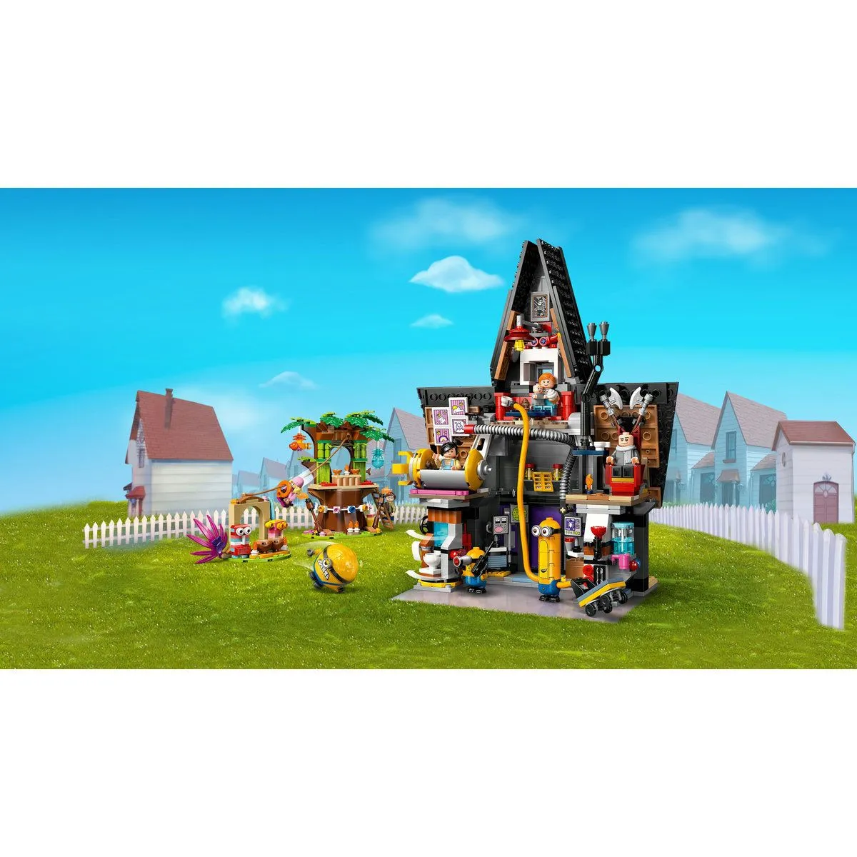 LEGO Despicable Me4 Resedinta De Familie a Lui Gru Si a Minionilor 75583 [7]
