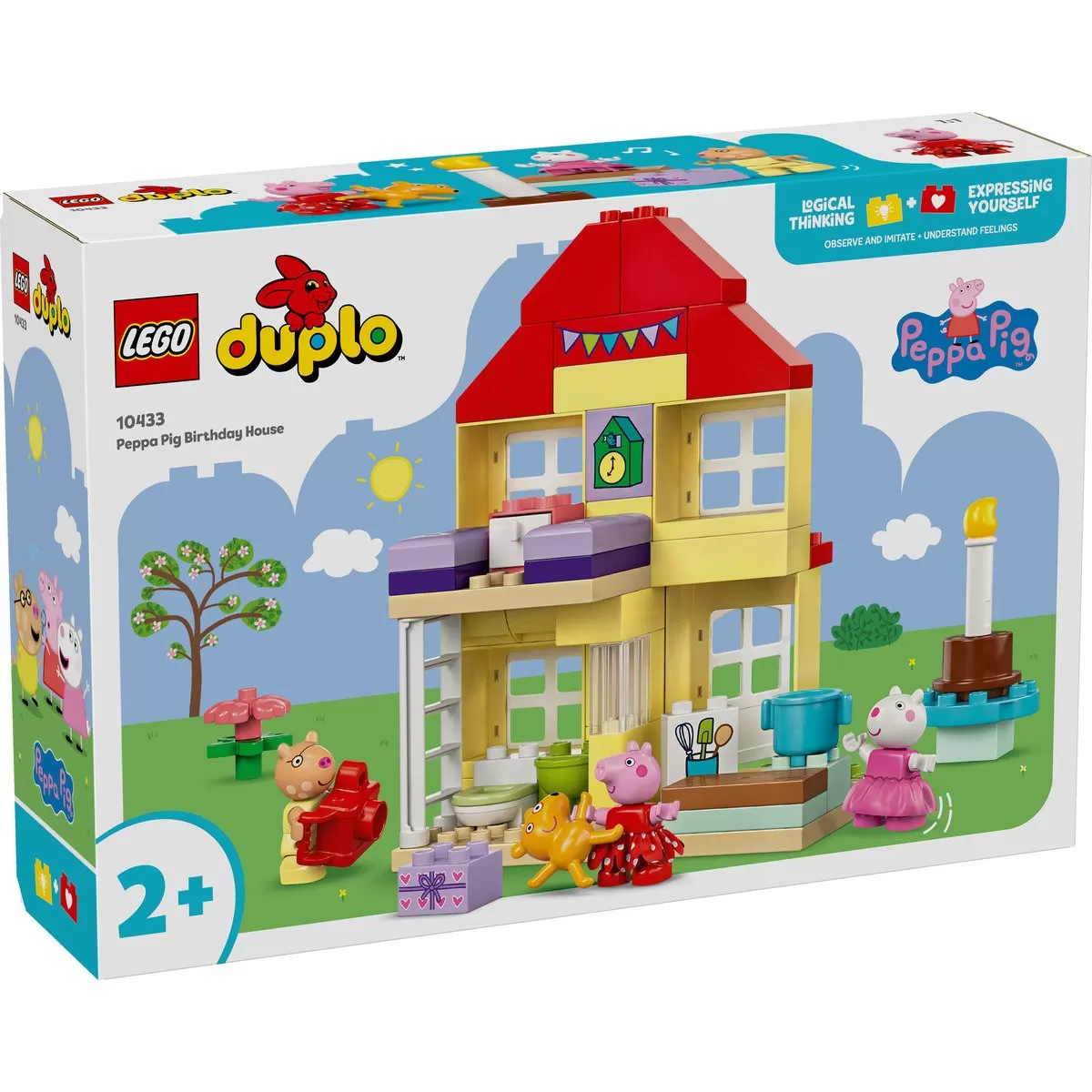 Lego - Lego Duplo Casa Aniversara a Purcelusei Peppa 10433
