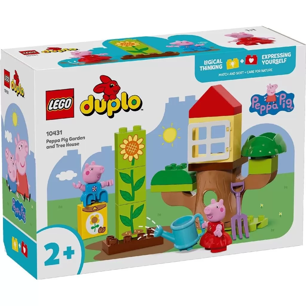 Lego - Lego Duplo Gradina Si Casa Din Copac a Purcelusei Peppa 10431