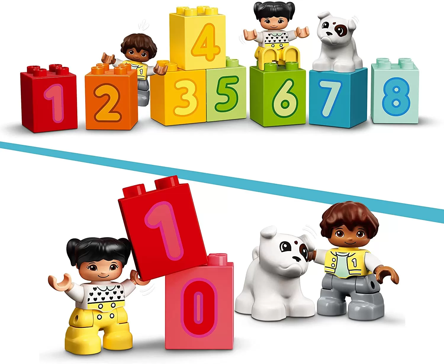 Lego Duplo Primul Meu Tren Cu Numere Invata Sa Numeri 10954 [3]