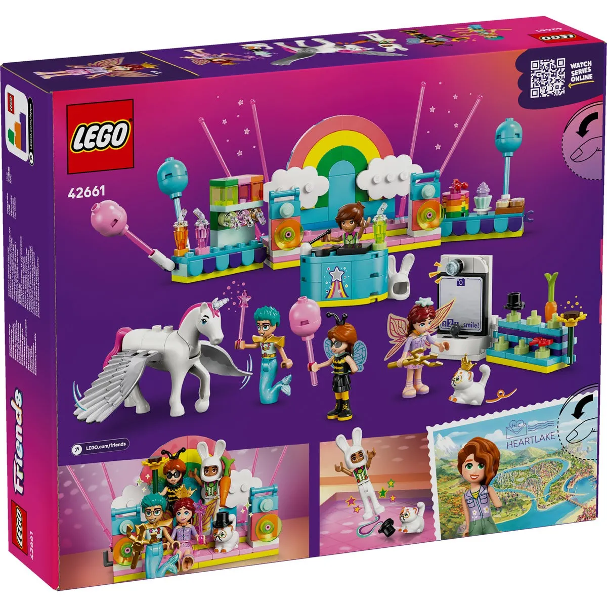 Lego Friends Bal Mascat Cu Unicornul Si Zana 42661 [7]