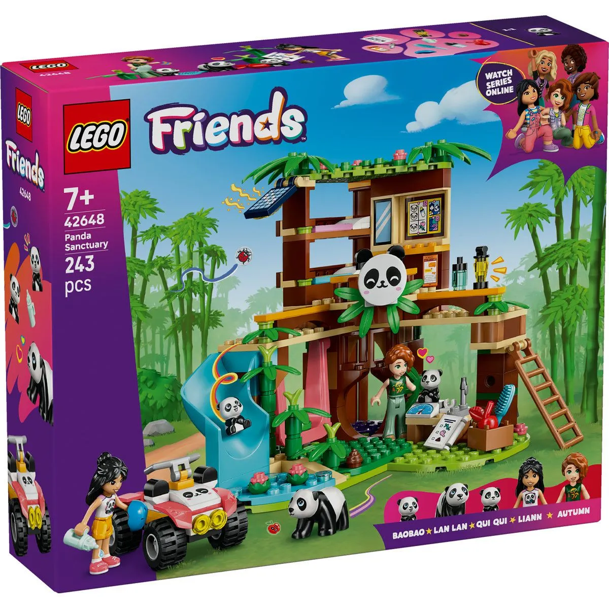 Lego - Lego Friends Ingrijirea Animalelor De Le Refugiul Pentru Panda 42648