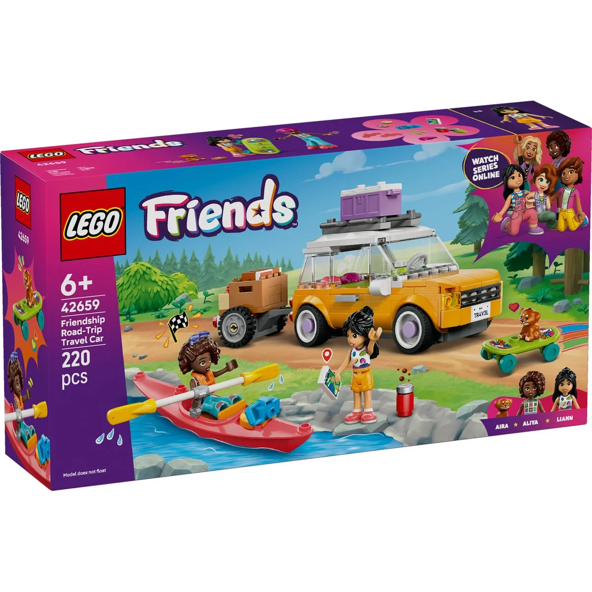 Seturi de constructie si cuburi - Lego Friends Masina De Calatorii a Prieteniei 42659
