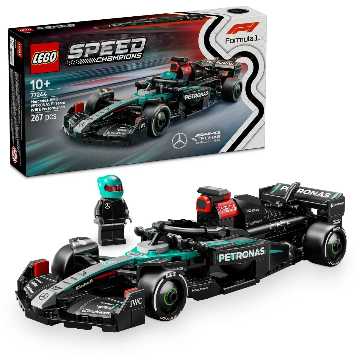 Lego Speed Champions Masina De Curse F1 Mercedes AMG W15 77244 [8]