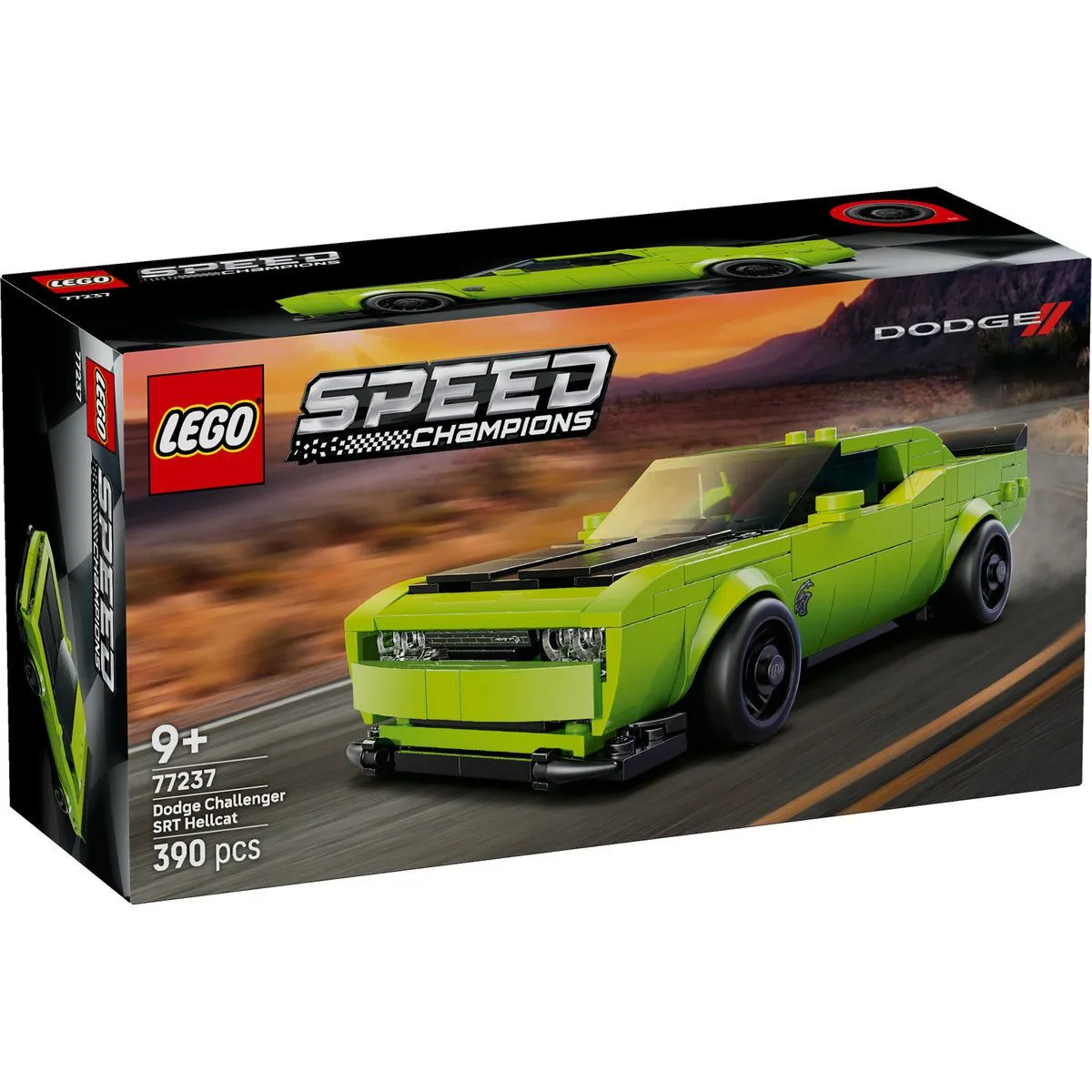 Lego - Lego Speed Champions Masina Sport Dodge Challlenger Srt Hellcat 77237
