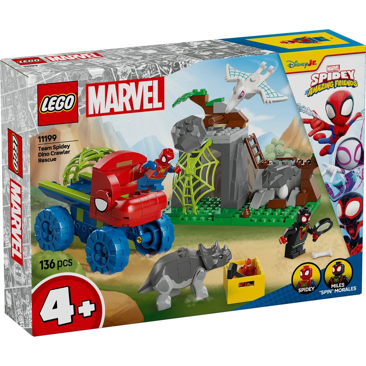 Lego - Lego Spidey Misiunea De Salvare a Echipei Spidey 11199