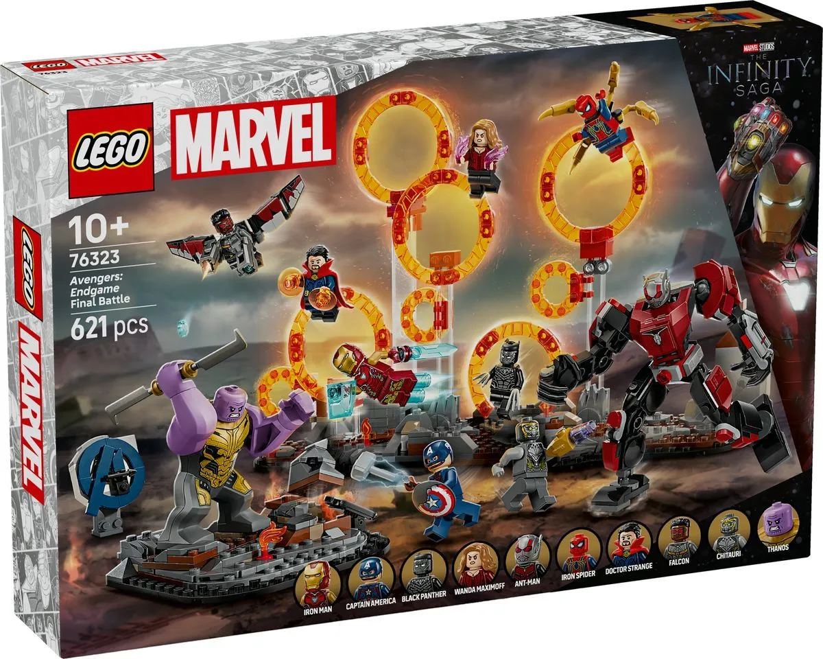 Lego - LEGO Super Heroes Razbunatorii Sfarsitul Jocului Batalia Finala 76323