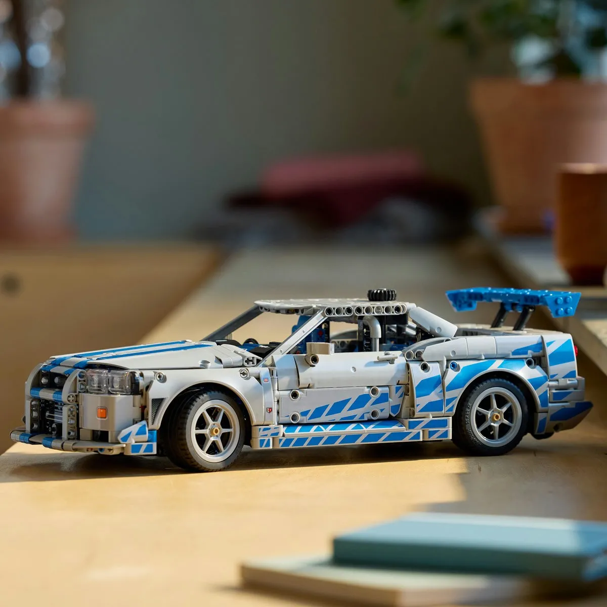 Lego Technic 2 Fast 2 Furious NIissan Skyline Gt-r R34 42210 [4]