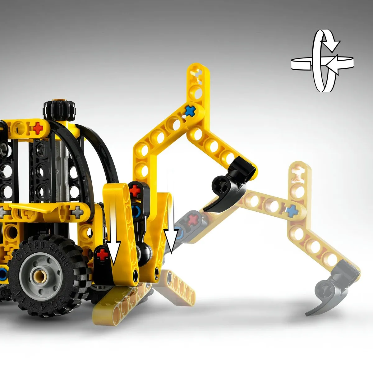 Lego Technic Buldoexcavator 42197 [7]