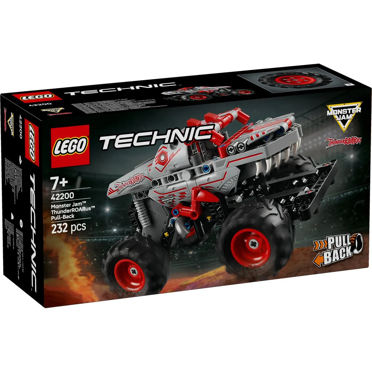 Lego - Lego Technic Monster Jam Thunderroarus PULL-BACK 42200