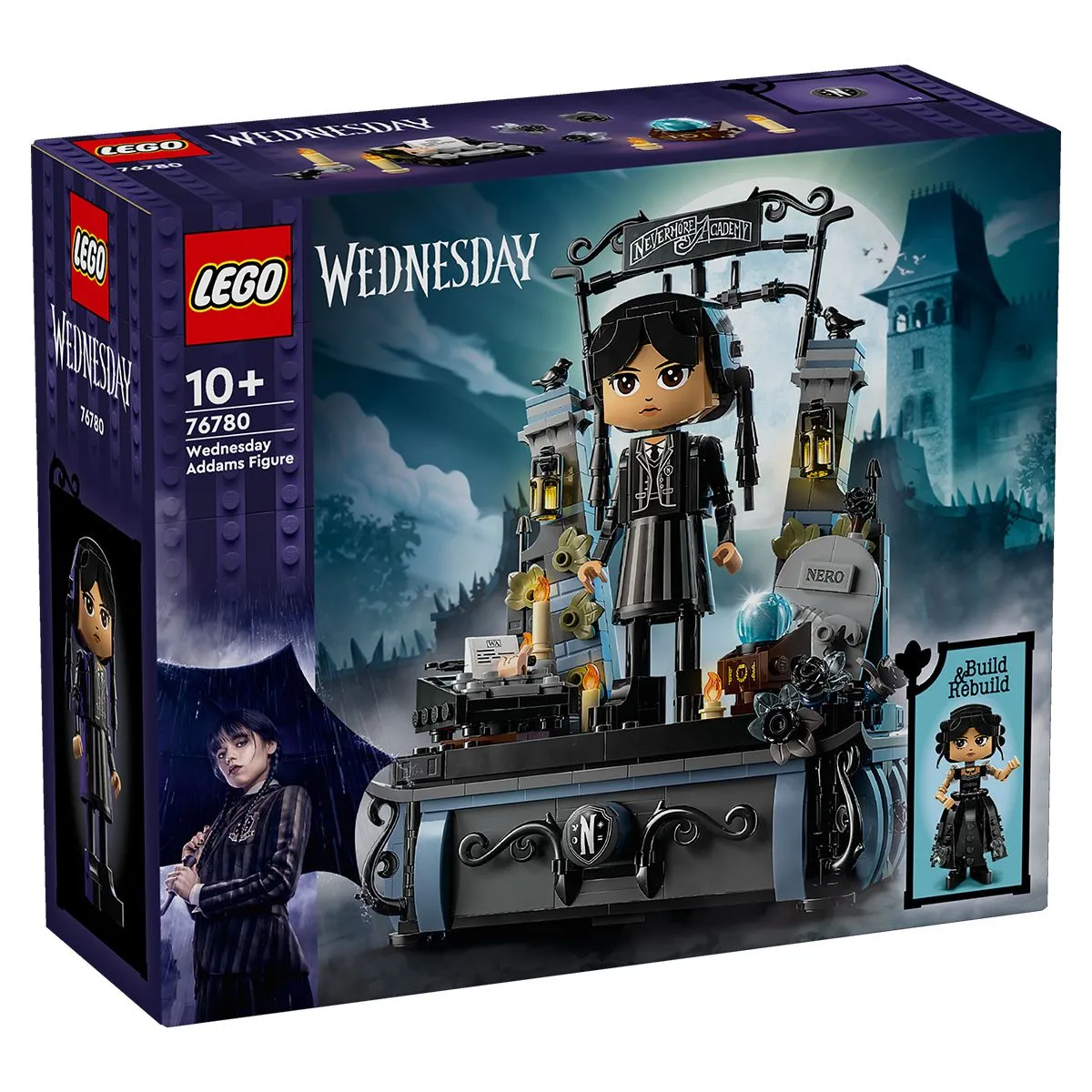 Lego - Lego Wednesday Figurina Wednesday Addams 76780