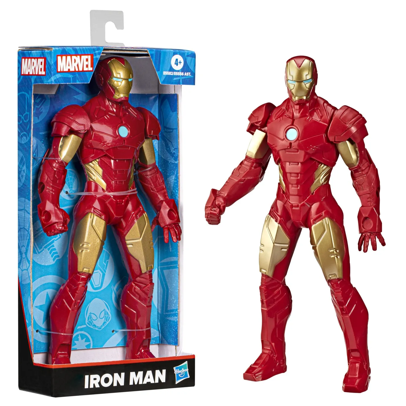 Figurine cu eroi si personaje - Figurina Iron Man 24CM Marvel Avengers, 4+ F