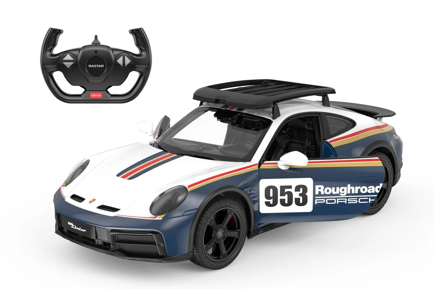 Masina Cu Telecomanda PORSCHE 911 DAKAR Scara 1 La 14 [1]