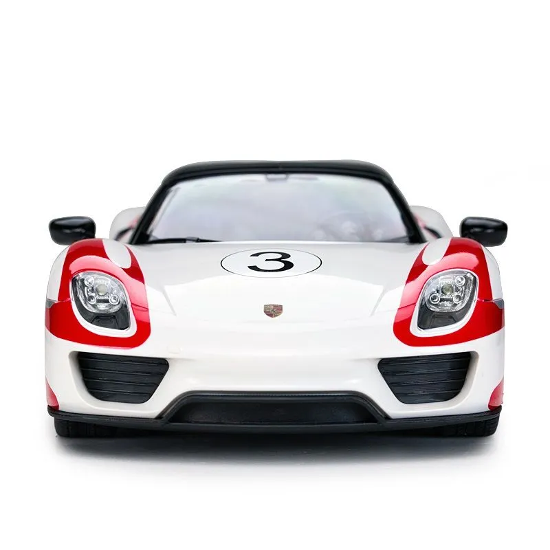 Masina Cu Telecomanda Porsche 918 Spyder Weissach Alb Scara1 La 14 [2]