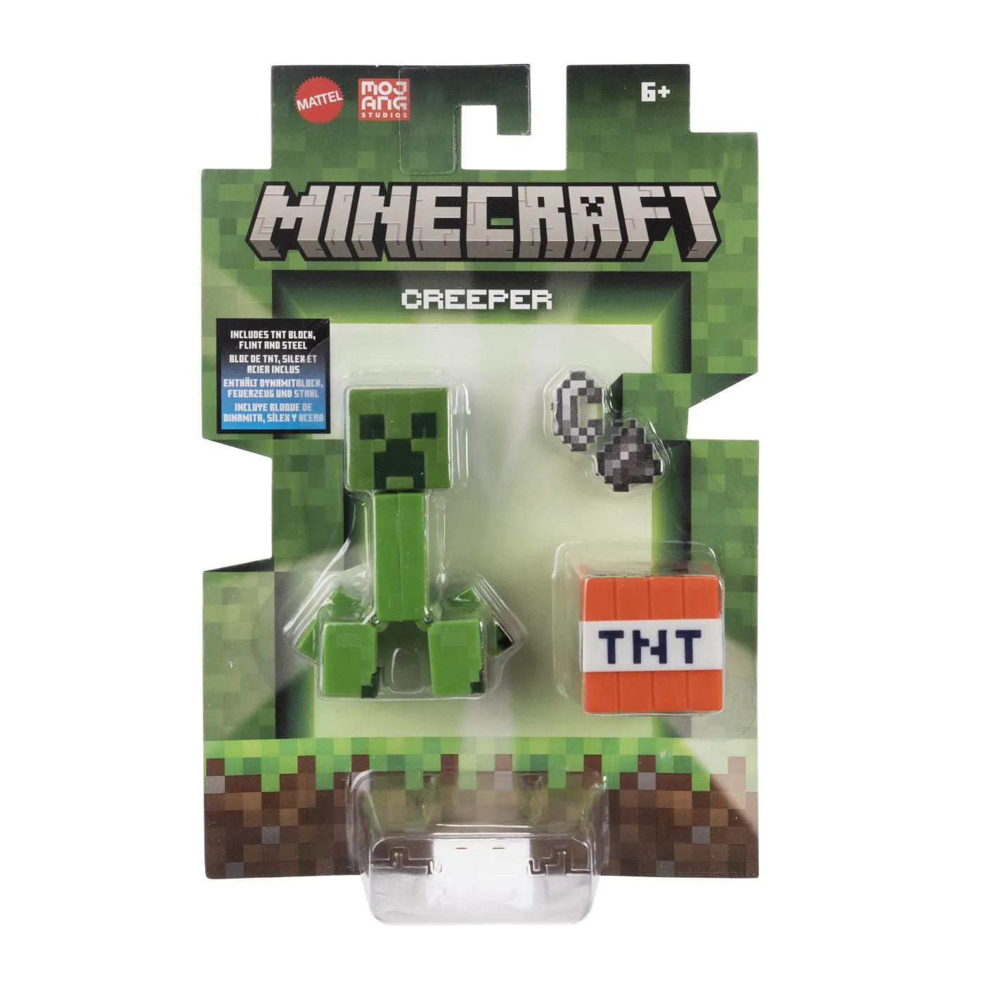 Minecraft - Minecraft Craft a Block Figurina Creeper 8cm