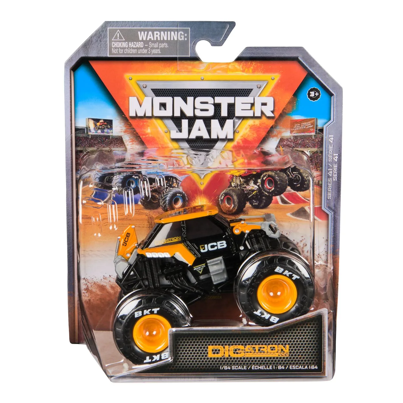 Masinute, Motociclete, Elicoptere, Avioane, Roboti - Monster Jam Masinuta Metalica Digatron Scara 1 La 64