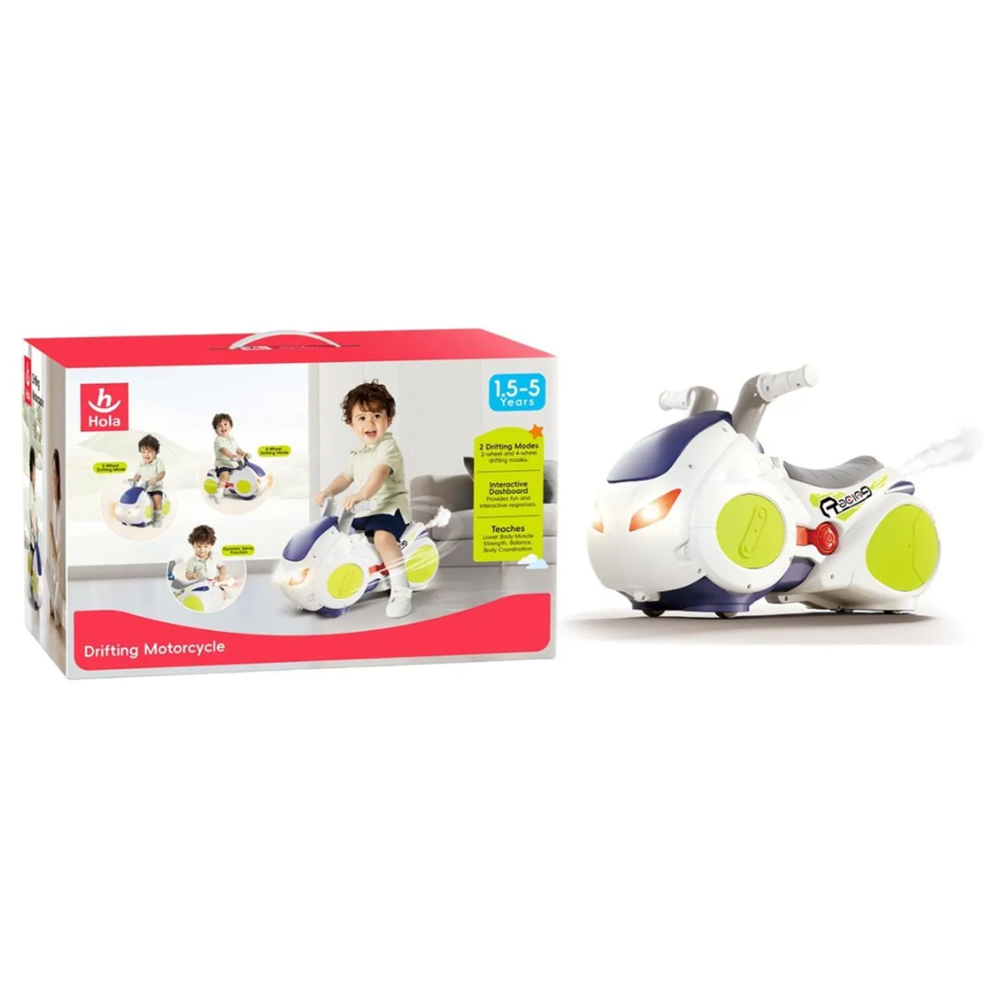 Motocicleta Interactiva Hola [7]