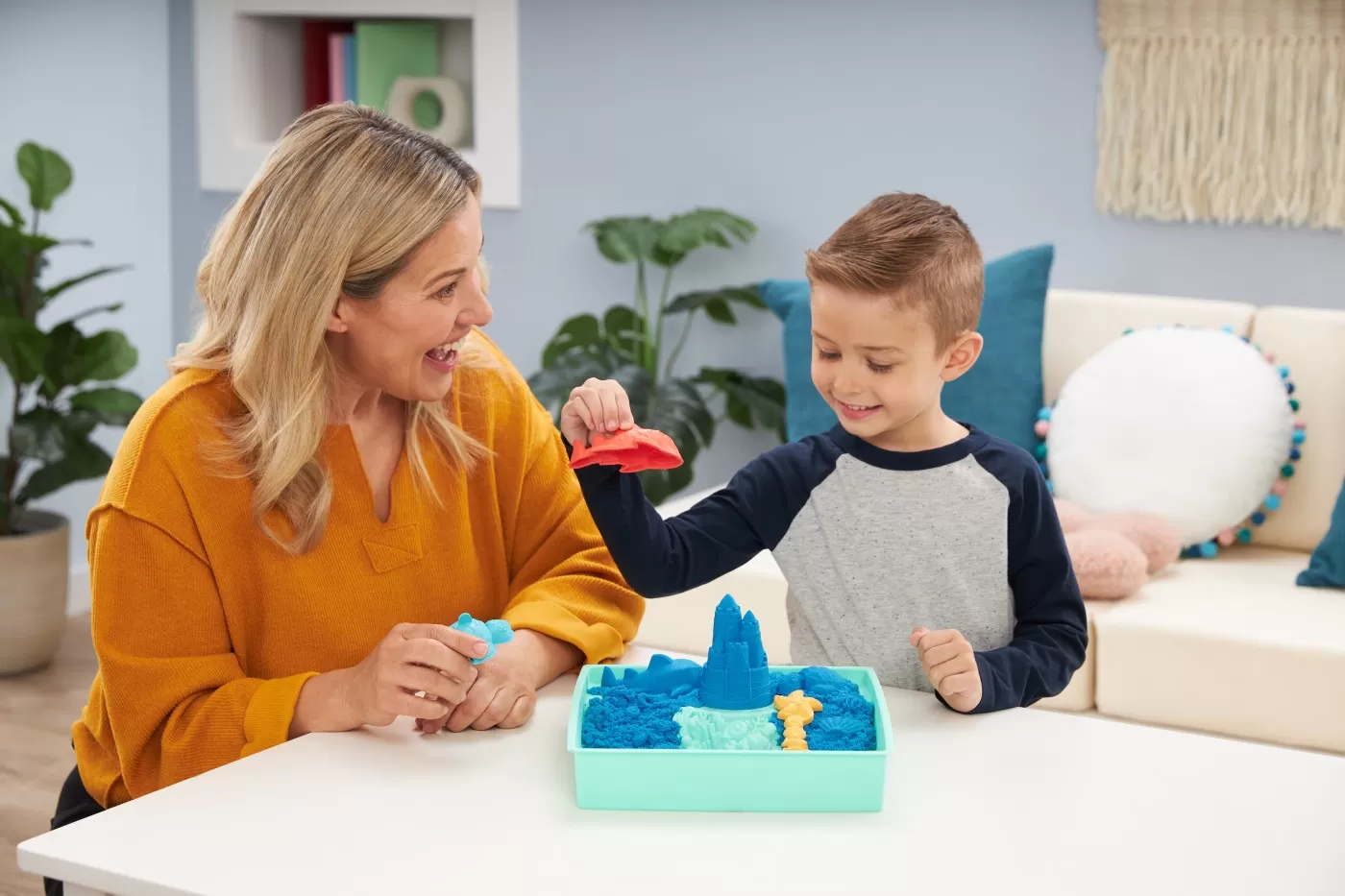 NISIP KINETIC Set Complet Albastru [2]