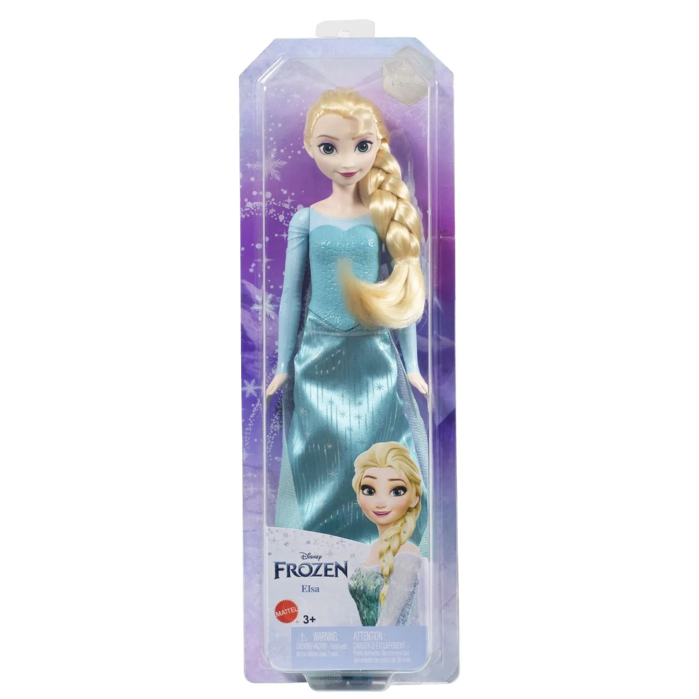 Frozen - Papusa Elsa Cu Rochie Albastra Disney Frozen, 3+