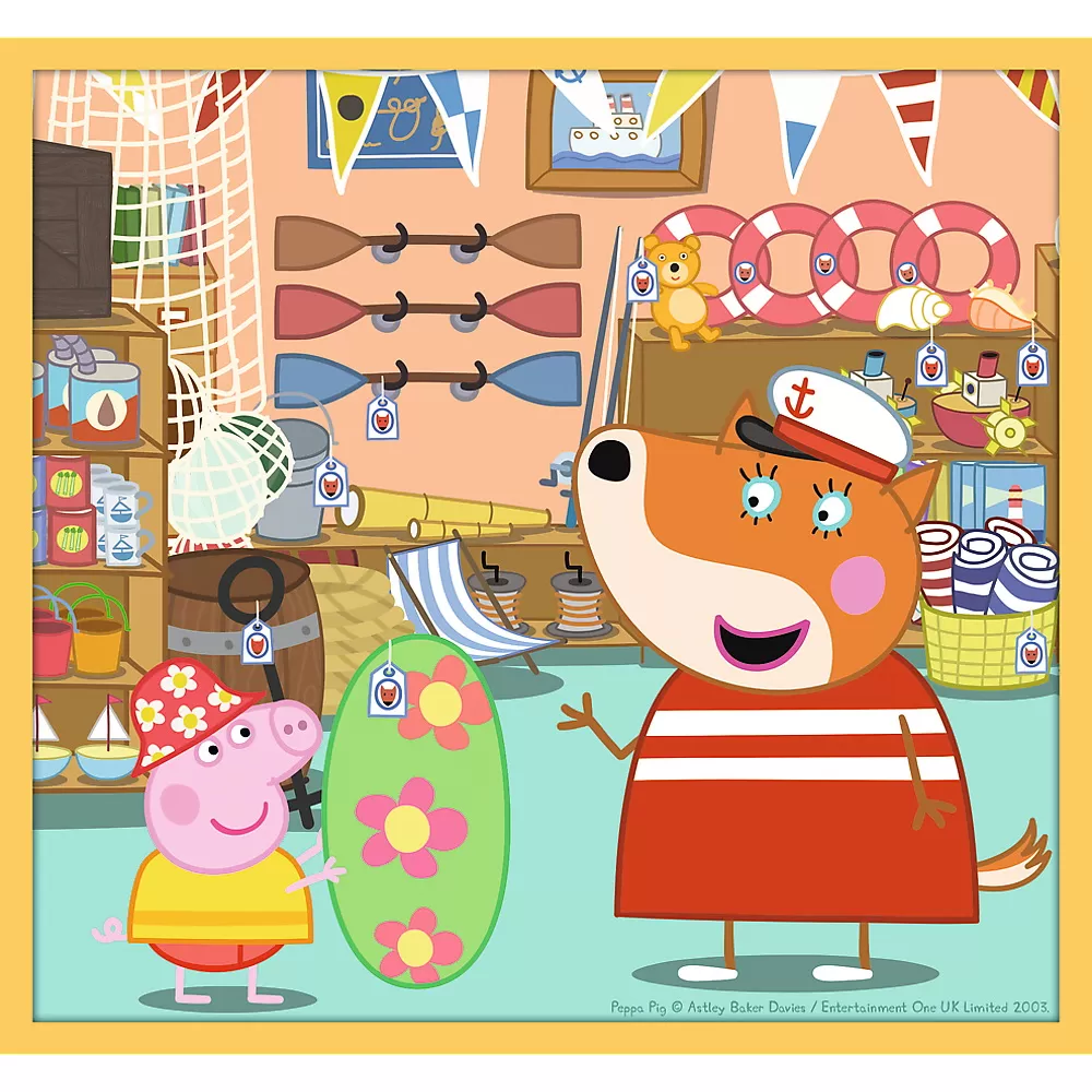 Puzzle Trefl 10in1 Intalneste-o Pe Peppa Pig [7]