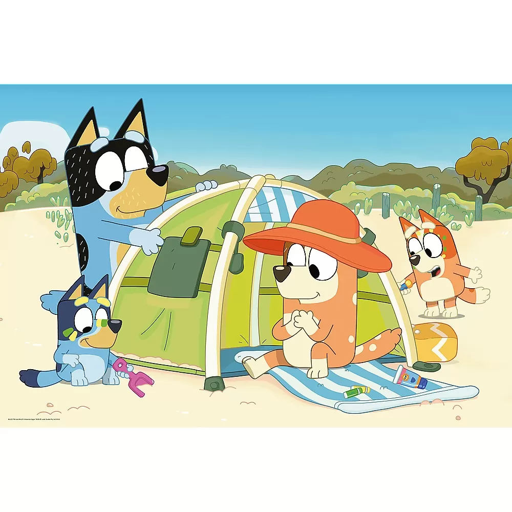 Puzzle Trefl 24 Maxi Bluey Ziua Cea Buna [1]